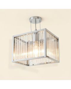 Griffey Unique Statement Square Rectangle Chandelier (synthetic illustration; no displayed measurements)