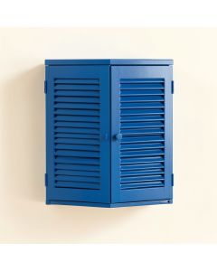 Willow Bluff Wall-Mounted Laundry Cabinet - Blue (synthetic illustration; no displayed measurements)