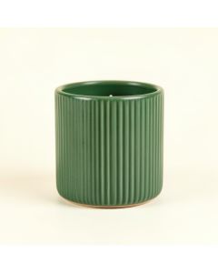Dune Branch Empty Candle Holder - Green (synthetic illustration; no displayed measurements)