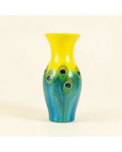 Peacock Bud Vase (synthetic illustration; no displayed measurements)