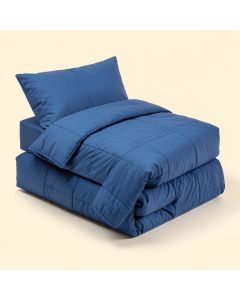 Kenneth Cole New York Holden Grid Blue Comforter Set (synthetic illustration; no displayed measurements)