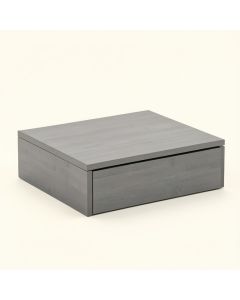 Aspen Edge Desktop Monitor Riser - Gray (synthetic illustration; no displayed measurements)