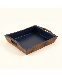 Meadow Branch Serving Tray - Navy (synthetic illustration; no displayed measurements)