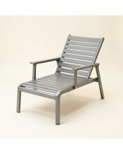 Lake Canyon Outdoor Lounge Chair - Gray (synthetic illustration; no displayed measurements)