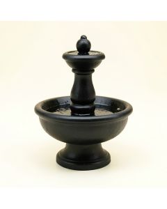 Resin Stone Fountain With Light (synthetic illustration; no displayed measurements)