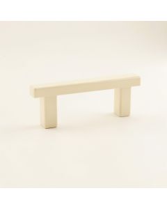 Meadow Brook Cabinet Handle Without Packaging - Ivory (synthetic illustration; no displayed measurements)