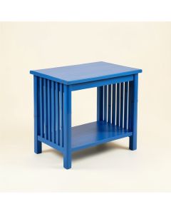Cedar Bridge Small Writing Desk - Blue (synthetic illustration; no displayed measurements)