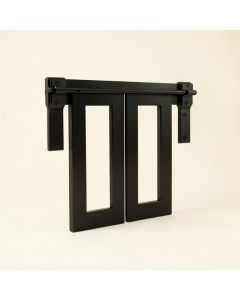 Sliding Standard Double Barn Door Hardware Kit (synthetic illustration; no displayed measurements)