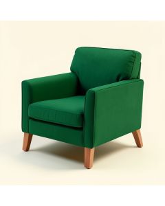Burnett 37 '' Wide Polyester Armchair (synthetic illustration; no displayed measurements)