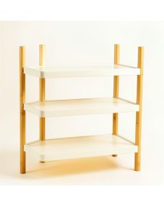 Pine Bluff Empty Countertop Canister Rack - Ivory (synthetic illustration; no displayed measurements)