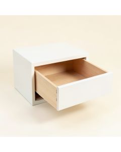 Juniper Crossing Under-Desk Drawer Unit - White (synthetic illustration; no displayed measurements)