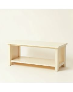 Slate Dell Indoor Bench - Cream (synthetic illustration; no displayed measurements)