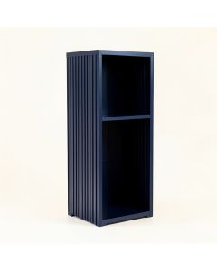 Hazel Brook Narrow Cubby Tower - Navy (synthetic illustration; no displayed measurements)