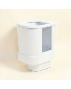 34.5 '' W X 38.5 '' H X 7 '' D Over-The-Toilet Storage (synthetic illustration; no displayed measurements)