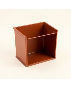 Spruce Arc Empty Raised Planter - Terracotta (synthetic illustration; no displayed measurements)