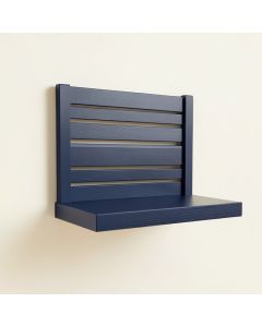 Heath Crest Wall-Mounted Entryway Organizer Shelf - Navy (synthetic illustration; no displayed measurements)