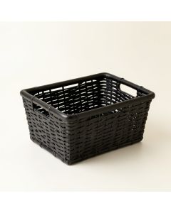 Clay Bridge Empty Storage Basket - Black (synthetic illustration; no displayed measurements)