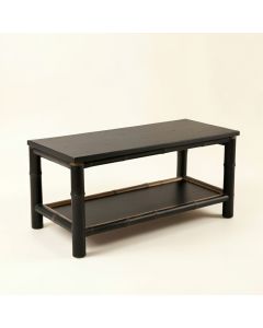 Holly Bend Indoor Bench - Black (synthetic illustration; no displayed measurements)
