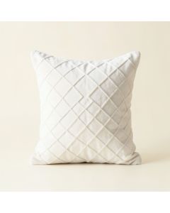 Ash Bend Filled Accent Pillow - White (synthetic illustration; no displayed measurements)