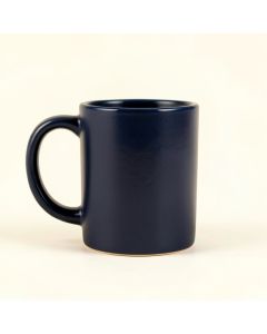 Maple Arc Ceramic Mug - Navy (synthetic illustration; no displayed measurements)