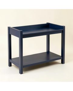 Willow Arc Empty Countertop Canister Rack - Navy (synthetic illustration; no displayed measurements)