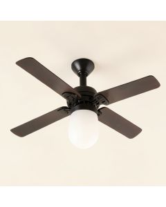 52 '' Bennett 5 - Blade Flush Mount Ceiling Fan With Light Kit Included (synthetic illustration; no displayed measurements)