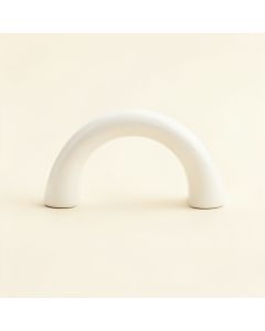 Cedar Crest Cabinet Handle Without Packaging - White (synthetic illustration; no displayed measurements)