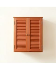 Hill Crossing Wall-Mounted Laundry Cabinet - Terracotta (synthetic illustration; no displayed measurements)