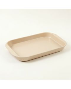 Moss Arc Serving Tray - Beige (synthetic illustration; no displayed measurements)