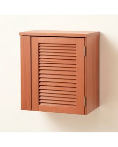 Stone Crest Wall-Mounted Laundry Cabinet - Terracotta (synthetic illustration; no displayed measurements)