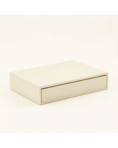 Bay Falls Desktop Monitor Riser - Cream (synthetic illustration; no displayed measurements)