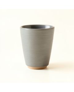 Elm Bridge Ceramic Mug - Gray (synthetic illustration; no displayed measurements)