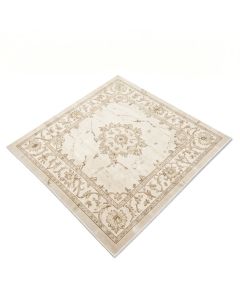 Fairmont Huntington Marble Border Power Loom Ivory Rug (synthetic illustration; no displayed measurements)