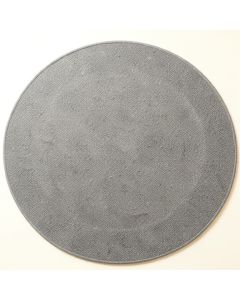 Dune Bluff Round Area Rug - Gray (synthetic illustration; no displayed measurements)