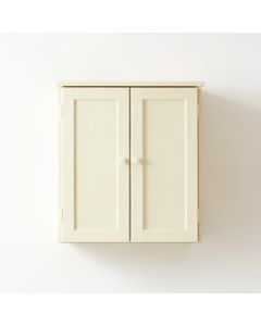 Ridge Bridge Wall-Mounted Laundry Cabinet - Cream (synthetic illustration; no displayed measurements)