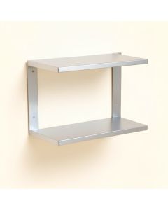 Tetrault 15.74 '' W X 16.14 '' H X 5.9 '' D Wall Mounted Bathroom Shelves (synthetic illustration; no displayed measurements)
