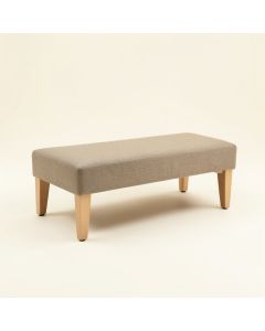 Miltenberger Upholstered Wood Bench (synthetic illustration; no displayed measurements)