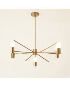 Amarillo 3 - Light Sputnik Modern Linear Chandelier (synthetic illustration; no displayed measurements)