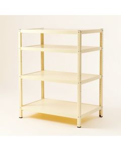 Spruce Bend Desktop Shelving Unit - Ivory (synthetic illustration; no displayed measurements)