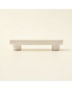 River Arc Cabinet Handle Without Packaging - White (synthetic illustration; no displayed measurements)