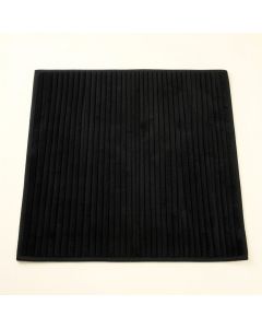 Shore Bluff Bath Mat - Black (synthetic illustration; no displayed measurements)