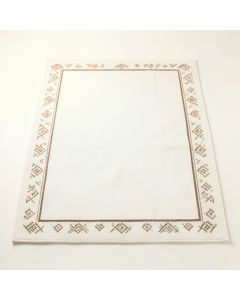 River Bend Rectangular Area Rug - White (synthetic illustration; no displayed measurements)
