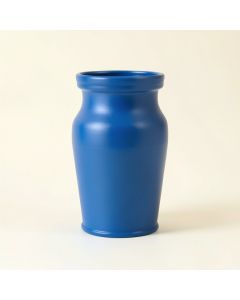Linden Branch Empty Decorative Vase - Blue (synthetic illustration; no displayed measurements)