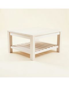 Ash Arc Coffee Table (synthetic illustration; no displayed measurements)