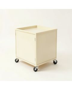 Elm Bluff Empty Rolling Workshop Cart - Ivory (synthetic illustration; no displayed measurements)