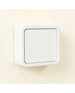 Field Bluff Wall-Mounted Entry Cabinet - White (synthetic illustration; no displayed measurements)