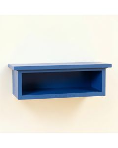 Cedar Brook Wall-Mounted Shelf - Blue (synthetic illustration; no displayed measurements)
