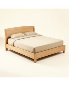 Dishman Solid Wood Standard Bed (synthetic illustration; no displayed measurements)
