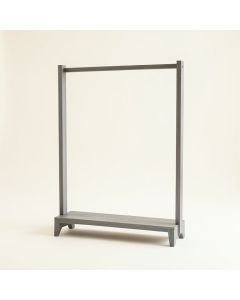Dune Brook Empty Garment Rack - Gray (synthetic illustration; no displayed measurements)