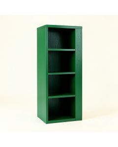 Maple Arc Narrow Cubby Tower (synthetic illustration; no displayed measurements)